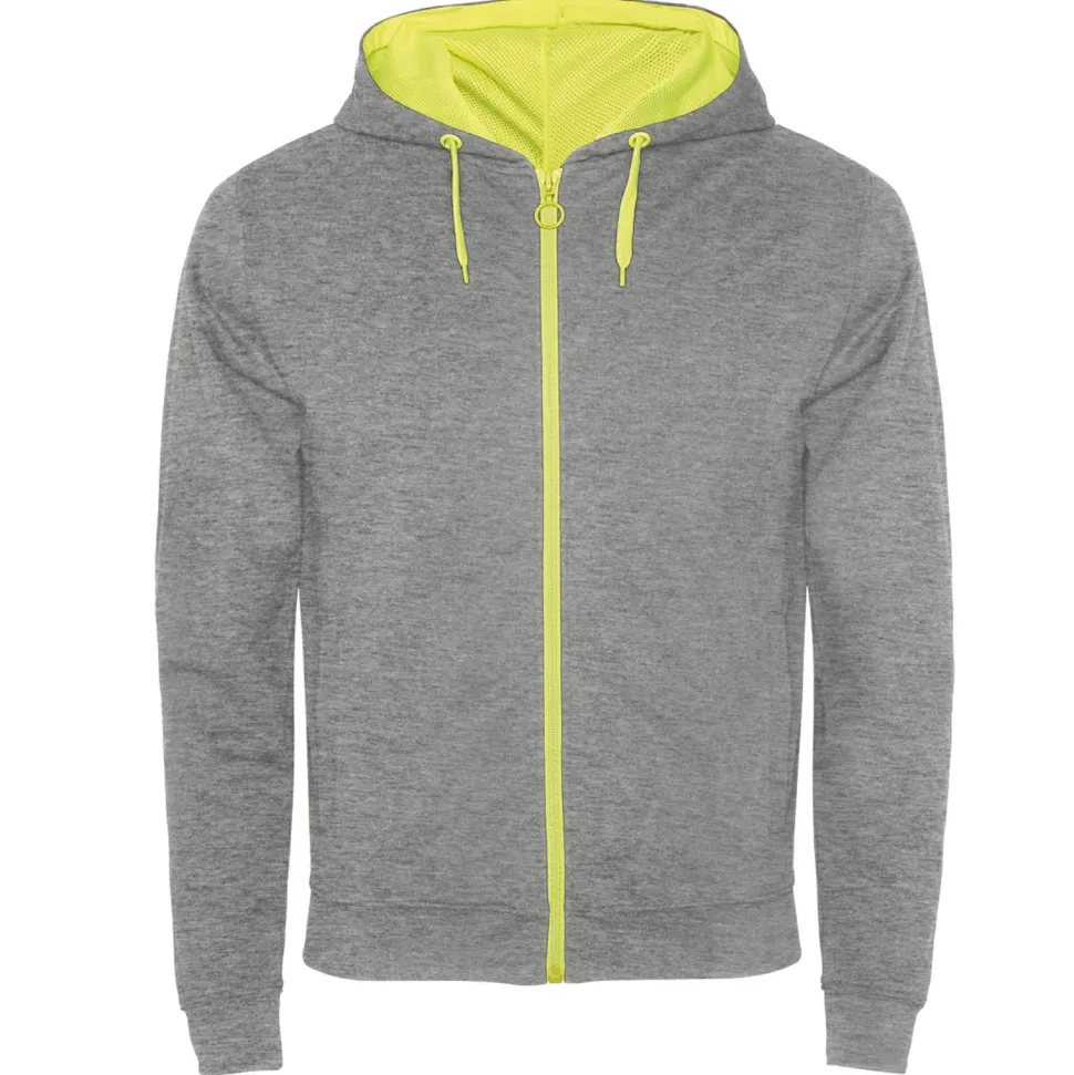 Roly SU1105 - FUJI Veste en maille molleton non gratté avec details fluo