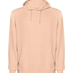 Roly SU2204 - KENIA Sweatshirt à capuche unisexe en coton non gratté avec effet délavé