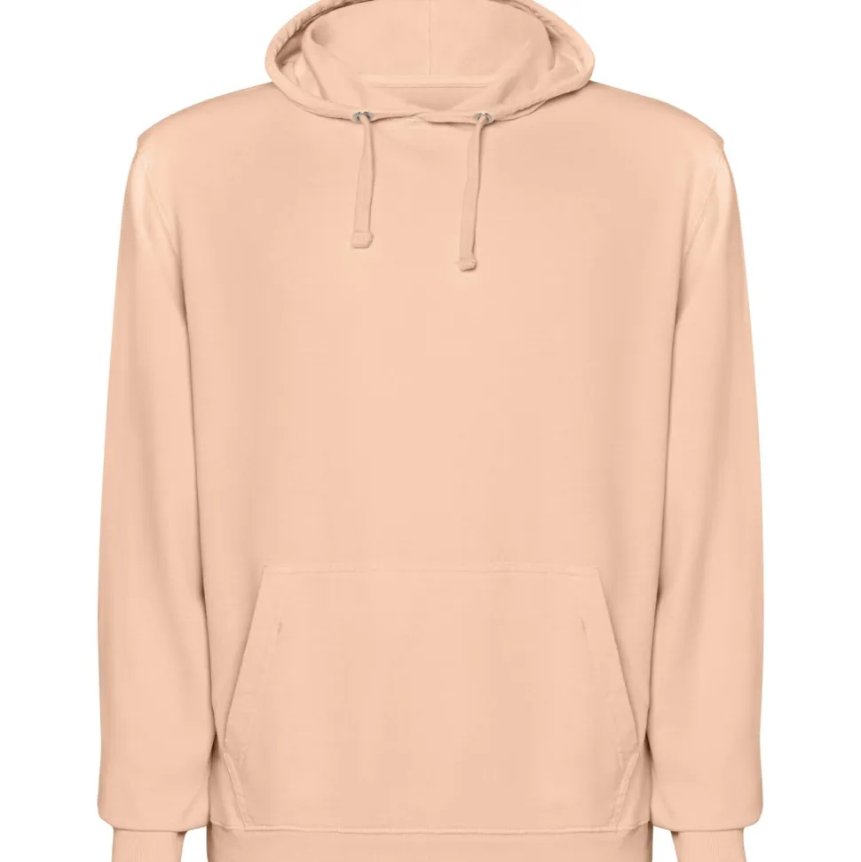 Roly SU2204 - KENIA Sweatshirt à capuche unisexe en coton non gratté avec effet délavé