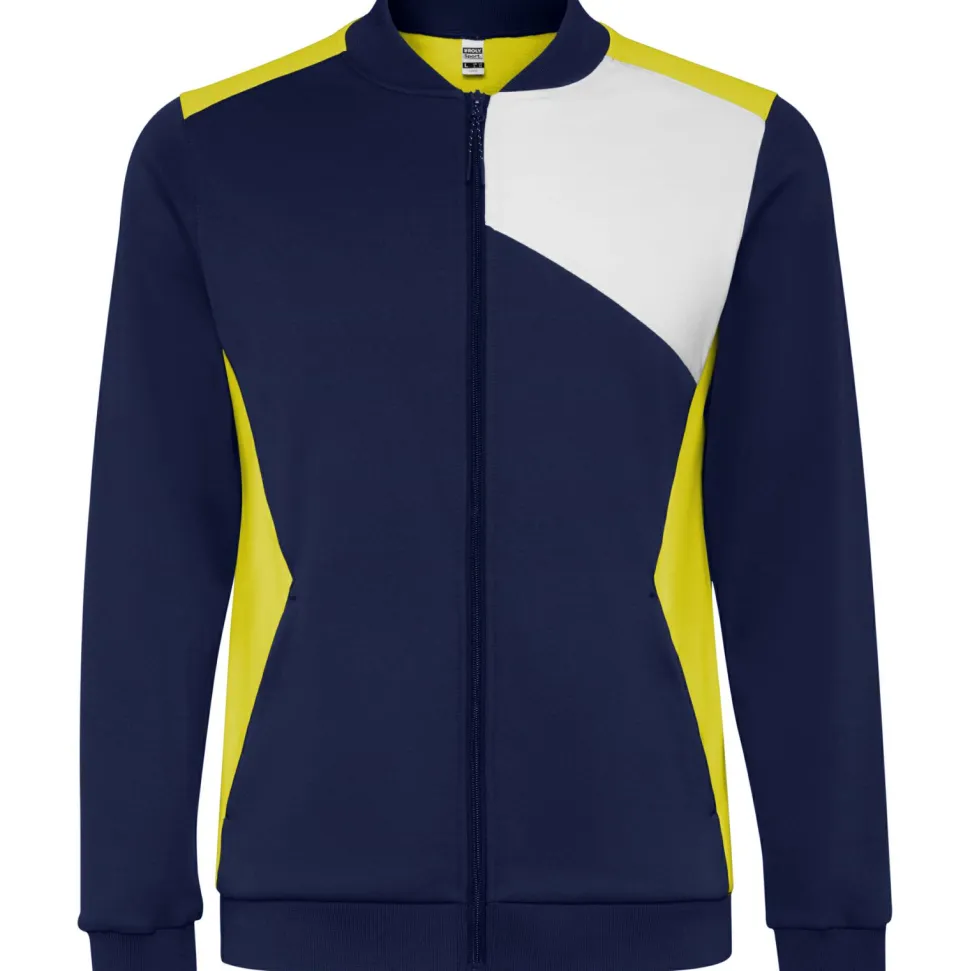 Roly SU0340 - LEROS Veste de sport avec fermeture à glissière brossée sur le devant
