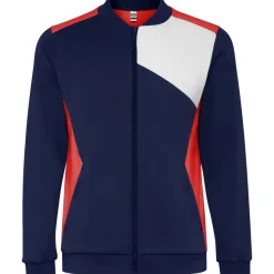 Roly SU0340 - LEROS Veste de sport avec fermeture à glissière brossée sur le devant