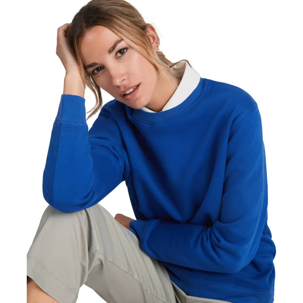 Roly SU1071 - Pull Unisexe Éco-Responsable en Coton Bio et Polyester Recyclé