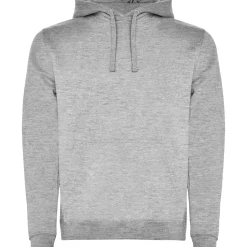 Roly SU1067 - URBAN Sweat-shirt bicolore avec capuche doublée et cordon de serrage contrasté