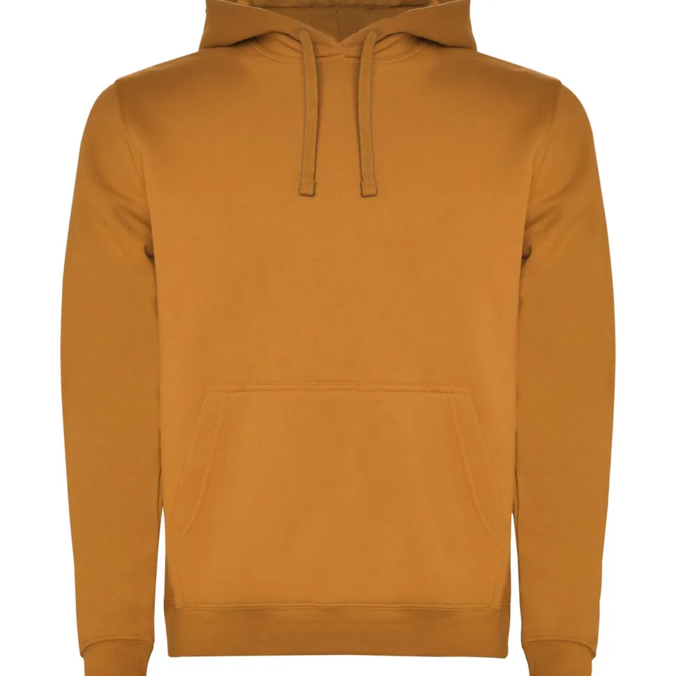 Roly SU1067 - URBAN Sweat-shirt bicolore avec capuche doublée et cordon de serrage contrasté