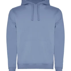 Roly SU1067 - URBAN Sweat-shirt bicolore avec capuche doublée et cordon de serrage contrasté
