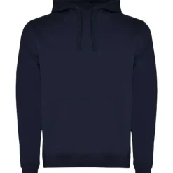 Roly SU1067 - URBAN Sweat-shirt bicolore avec capuche doublée et cordon de serrage contrasté