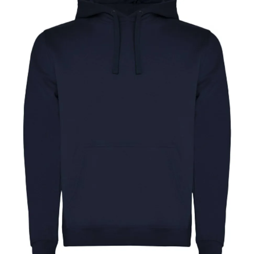 Roly SU1067 - URBAN Sweat-shirt bicolore avec capuche doublée et cordon de serrage contrasté