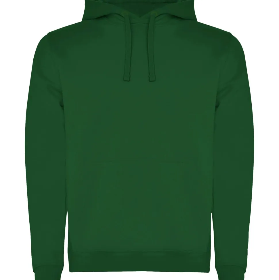 Roly SU1067 - URBAN Sweat-shirt bicolore avec capuche doublée et cordon de serrage contrasté