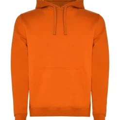Roly SU1067 - URBAN Sweat-shirt bicolore avec capuche doublée et cordon de serrage contrasté