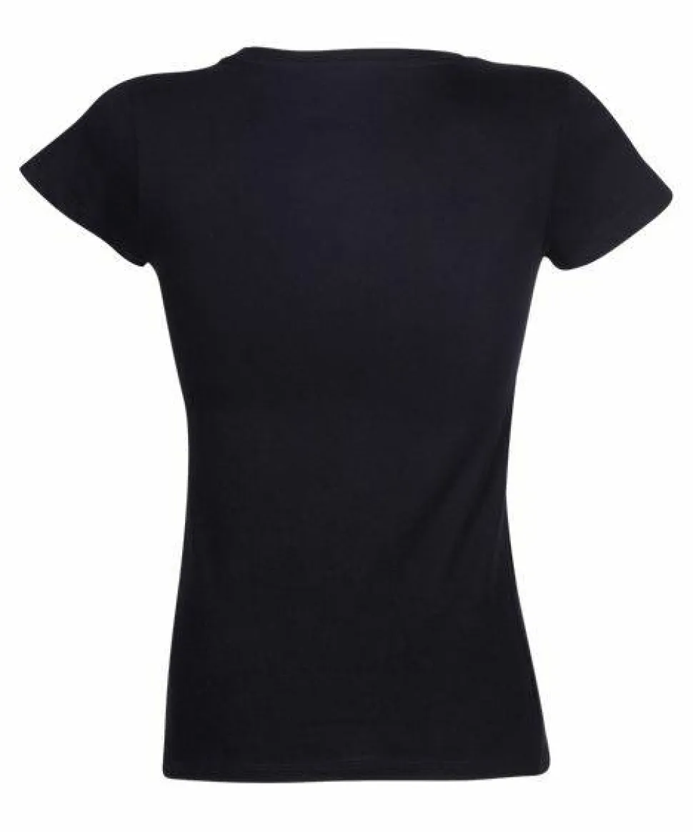 RTP Apparel 03257 - Tempo 185 Women Tee Shirt Femme Coupe Cousu Manches Courtes