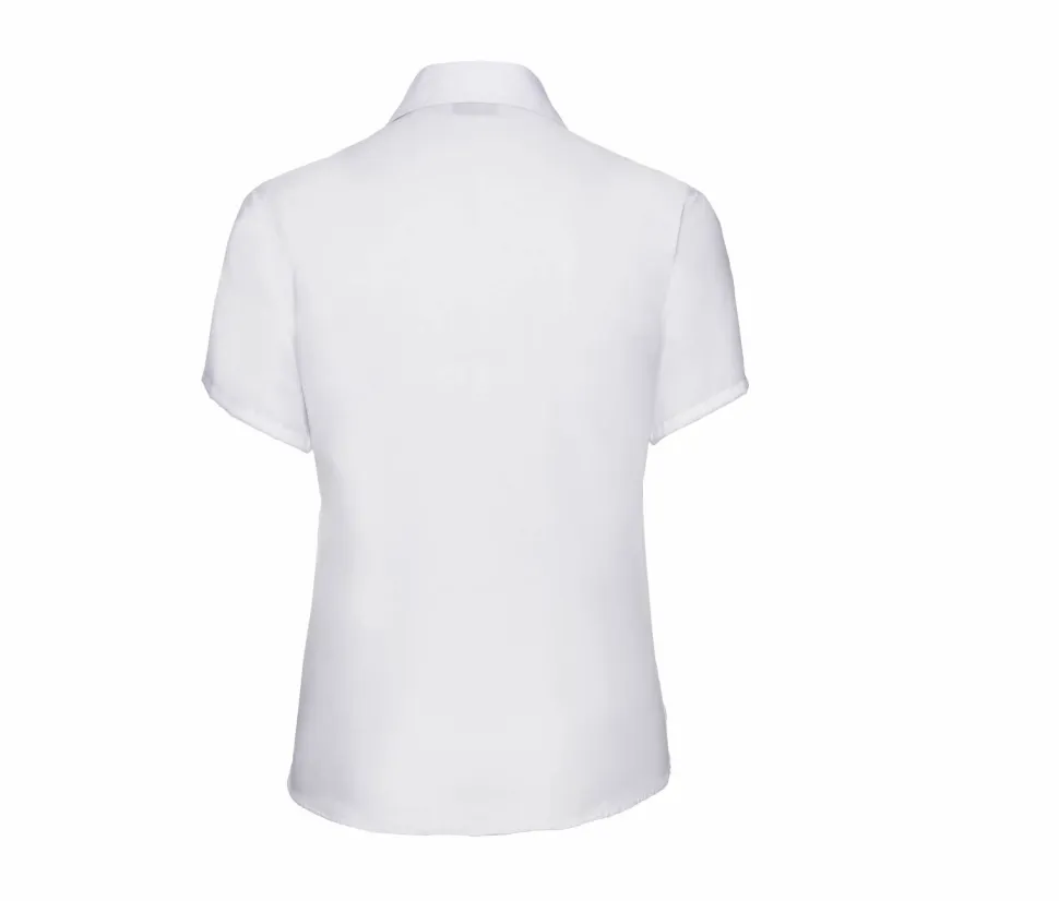 Russell Collection J957F - Chemise manches courtes sans repassage pour femme