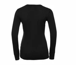 Russell Collection J710F - Pull Col V en Maille Douce et Résistante