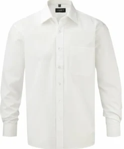 Russell Collection J936M - Chemise Élégante en Coton Facile d'Entretien