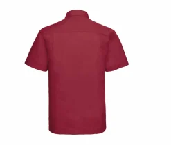 Russell Collection J935M - Chemise Popeline Polycoton Élégante et Facile d'Entretien