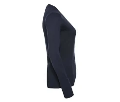 Russell Collection JZ715 - Cardigan Femme Col V Coton