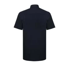 Russell Collection JZ933 - Chemise Manche Courte Homme Oxford Coton