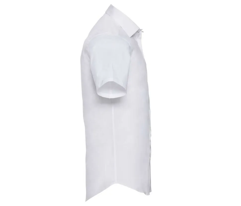 Russell Collection JZ947 - Chemisette Stretch Homme Coton