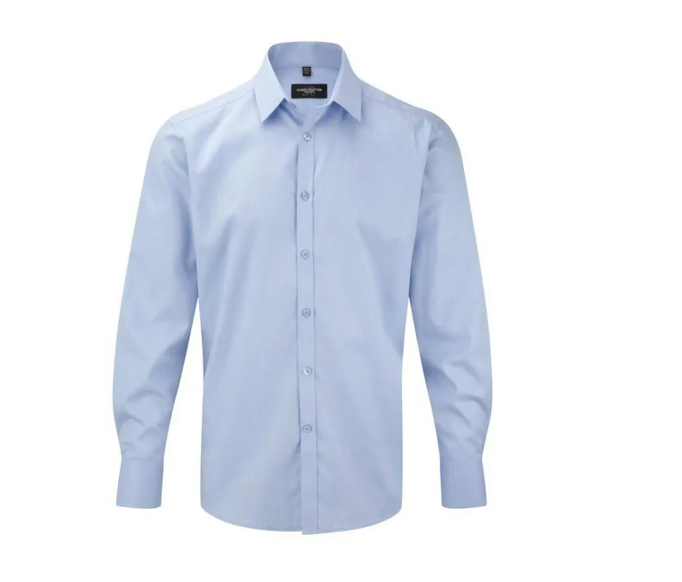 Russell Collection JZ962 - Chemise Homme À Chevrons