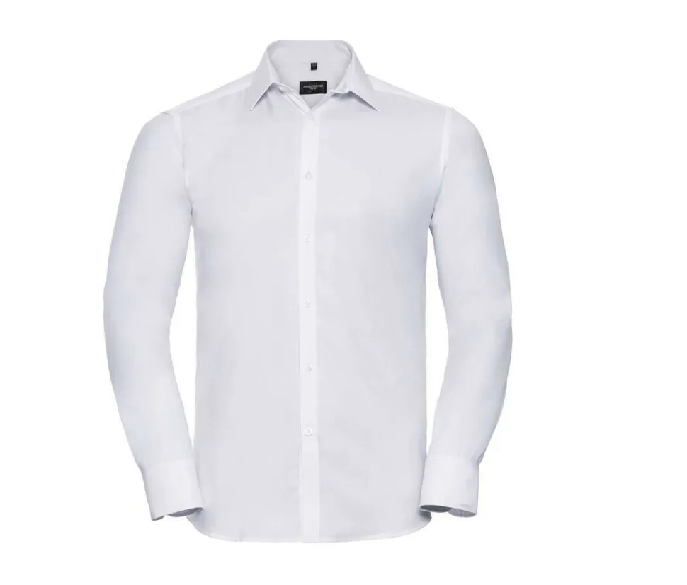 Russell Collection JZ962 - Chemise Homme À Chevrons