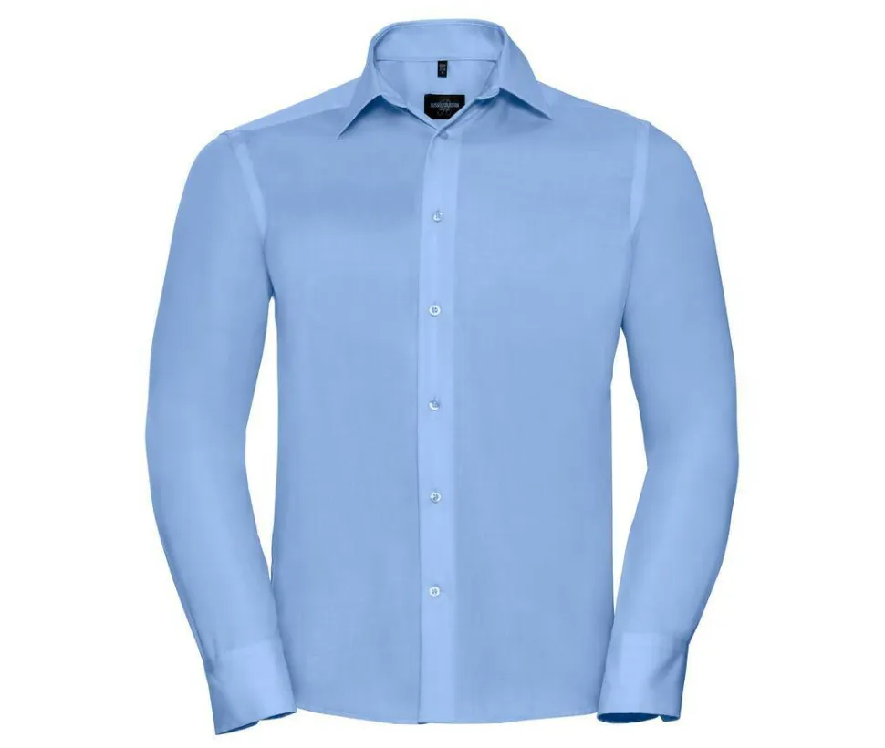 Russell Collection JZ958 - Chemise Coupe Moderne Sans Repassage Homme