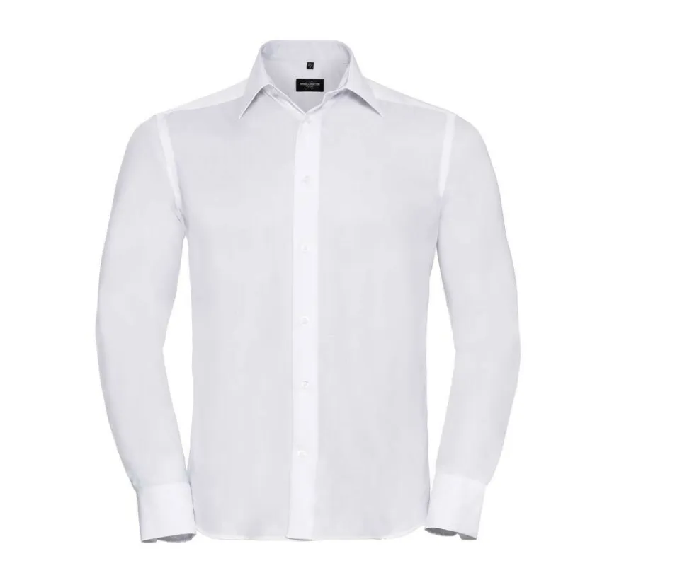 Russell Collection JZ958 - Chemise Coupe Moderne Sans Repassage Homme