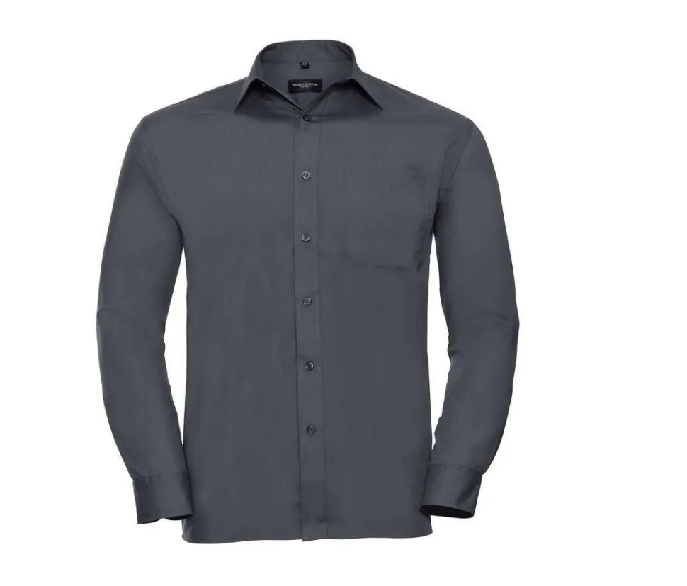 Russell Collection JZ934 - Chemise Popeline Homme