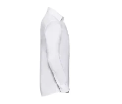 Russell Collection JZ922 - Chemise Oxford Cintrée Homme Col Italien