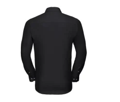 Russell Collection JZ922 - Chemise Oxford Cintrée Homme Col Italien