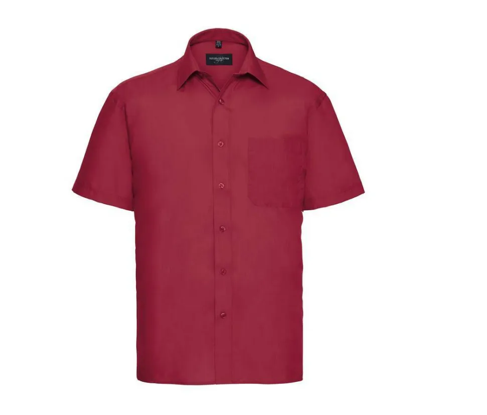 Russell Collection JZ935 - Chemisette Popeline Homme