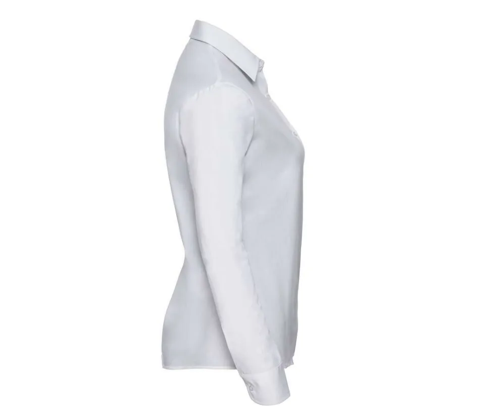 Russell Collection JZ36F - Chemise Popeline Femme 100% Coton