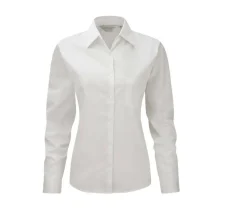 Russell Collection JZ36F - Chemise Popeline Femme 100% Coton