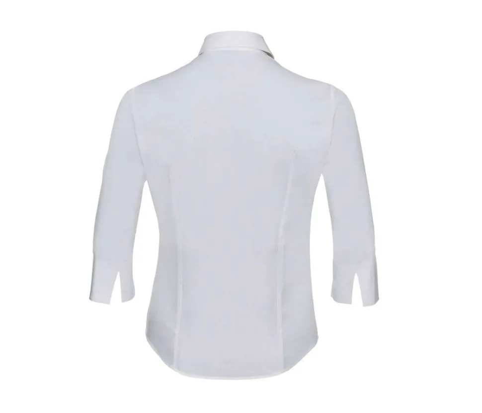 Russell Collection JZ46F - Chemise Stretch Femme Coton