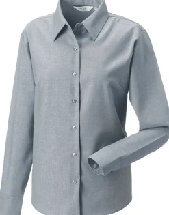 Russell Collection RU932F - Chemise Oxford Femme Manches Longues