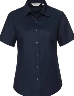 Russell Collection RU933F - Chemise Oxford Femme Manches Courtes