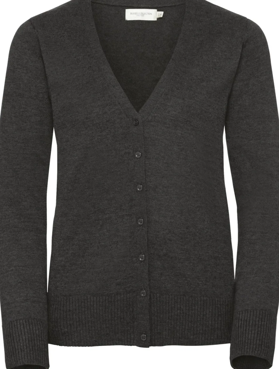 Russell Collection RU715F - Cardigan Moderne en Coton Mélangé