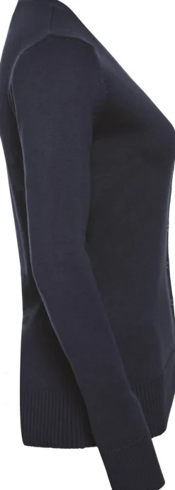 Russell Collection RU715F - Cardigan Moderne en Coton Mélangé