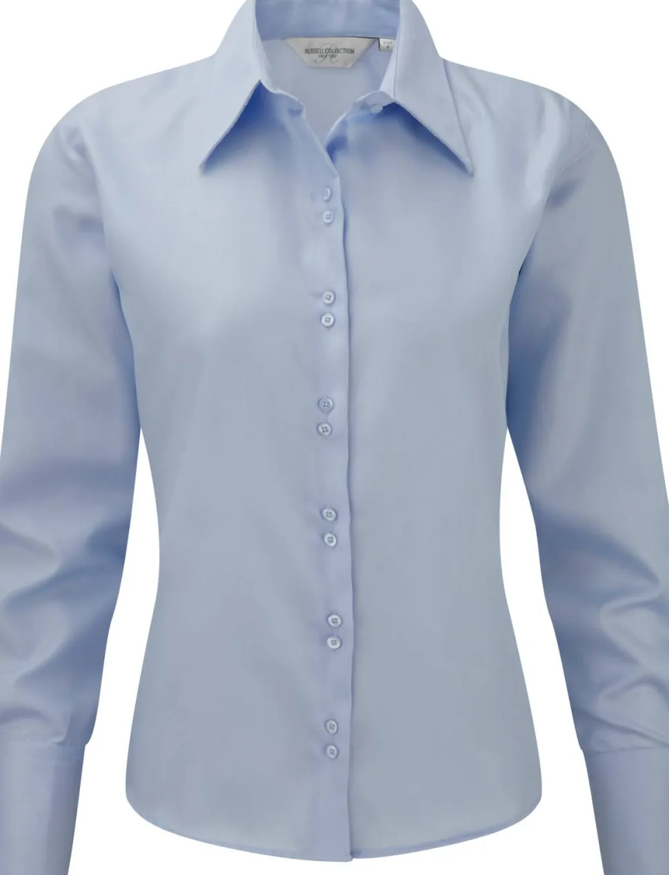 Russell Collection RU956F - Chemise Manches Longues Sans Repassage Pour Femme