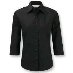 Russell Collection RU946F - Ladies Fitted Shirt - Chemise Femme Ajustée, Manches 3/4