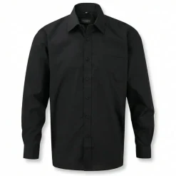 Russell Collection RU934M - Chemise Popeline Homme Manches Longues