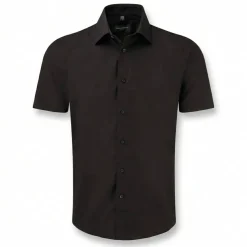 Russell Collection RU947M - Chemise Ajustée, Manches Courtes