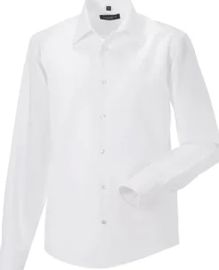 Russell Collection RU958M - Modern Non Iron Shirt - Chemise Manches Longues Coupe Moderne Sans Repassage Pour Homme