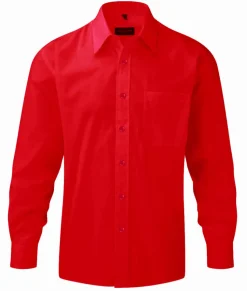 Russell Europe 934M - Longsleeve Poplin Shirt