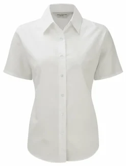 Russell Europe R-933F-0 - Blouse Élégante en Coton et Polyester