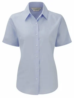Russell Europe R-933F-0 - Blouse Élégante en Coton et Polyester