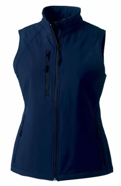 Russell Europe R-141F-0 - Gilet Softshell Femme Résistant au Vent et à l'Eau