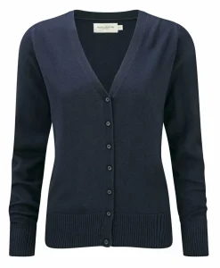 Russell Europe R-715F-0 - Ladies’ V-Neck Knitted Cardigan