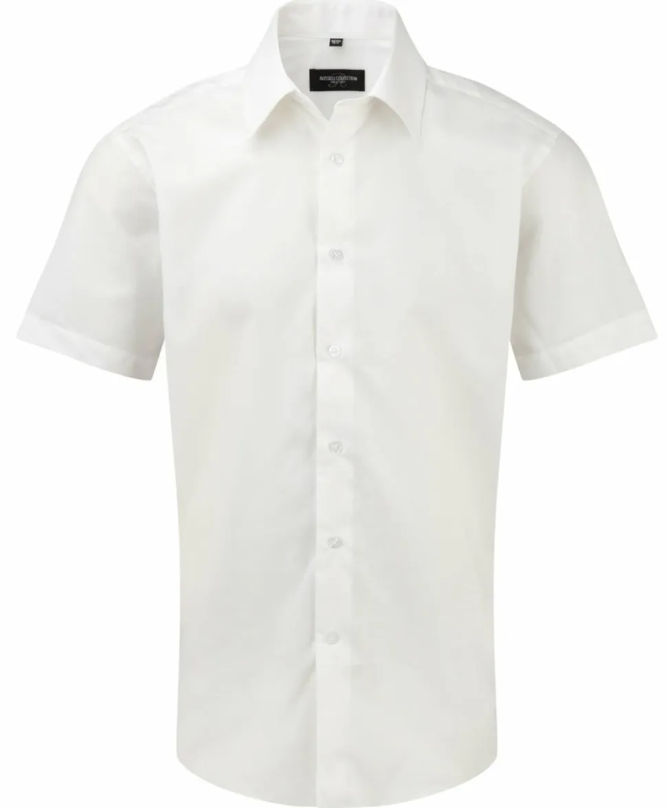 Russell Europe R-923M-0 - Chemise Oxford à Manches Courtes Élégante