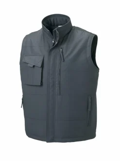 Russell Europe R-014M-0 - Gilet de Travail Résistant et Fonctionnel