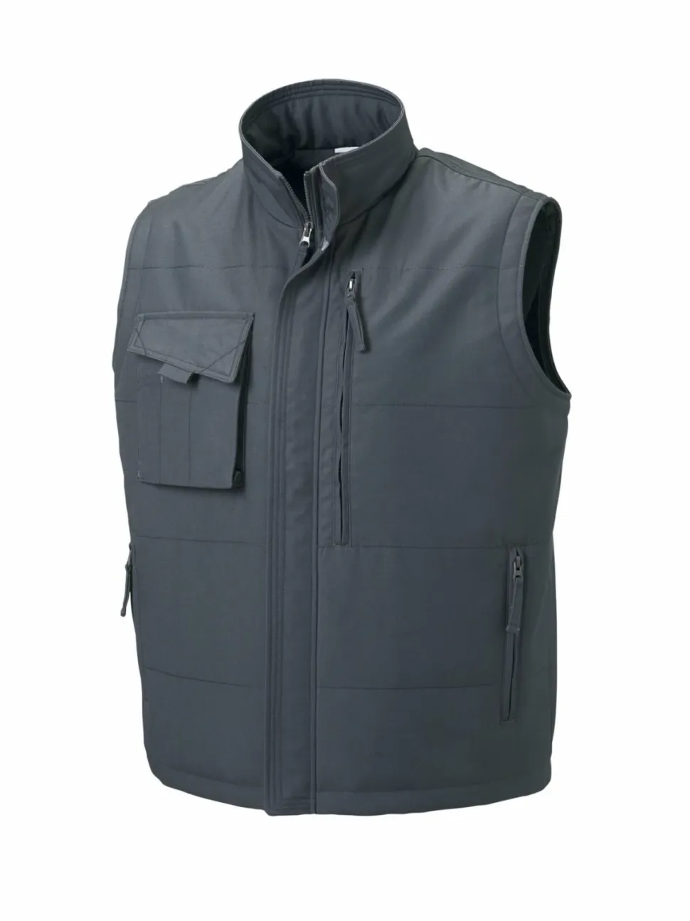 Russell Europe R-014M-0 - Gilet de Travail Résistant et Fonctionnel
