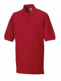 Russell Europe R-569M-0 - Polo Élégant en Coton Peigné avec Boutons